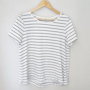 Old Navy Boat-neck Stripe Swing T-shirt